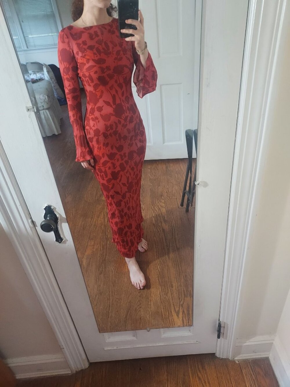 Realisation Par Red Havana The Gia Maxi Silk Dress